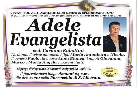 ADELE EVANGELISTA