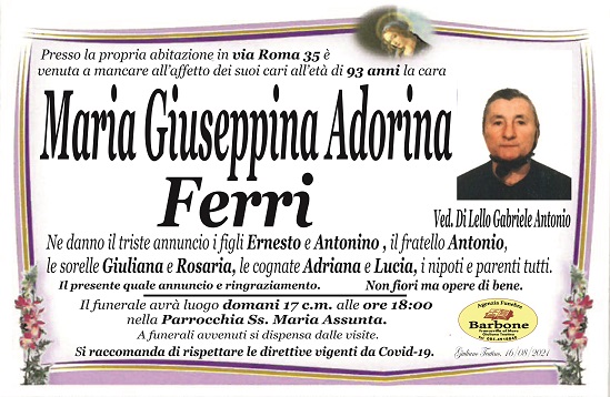 ADORINA FERRI