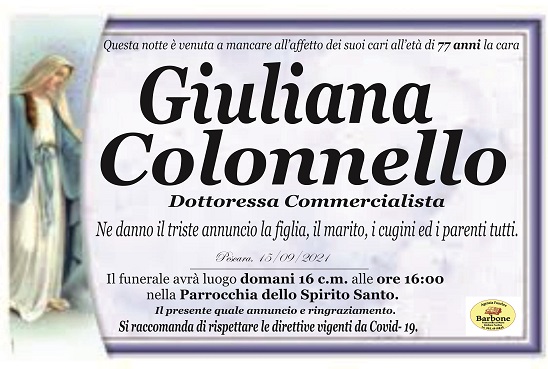 GIULIANA COLONNELLO