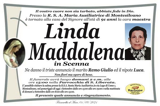 LINDA MADDALENA