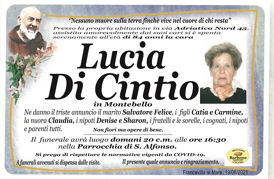 LUCIA DI CINTIO