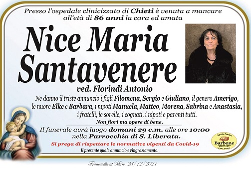 NICE MARIA SANTAVENERE