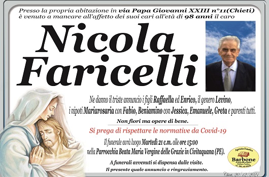 NICOLA FARICELLI